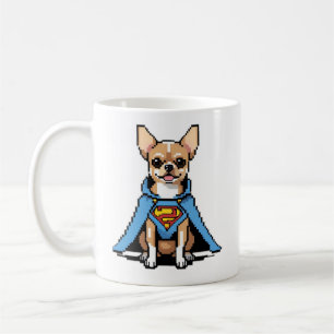 Taza De Café Super Chihuahua Coffee Mug