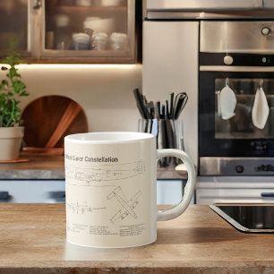 Taza De Café Super Constelación Lockheed L-1049 - Planes SD