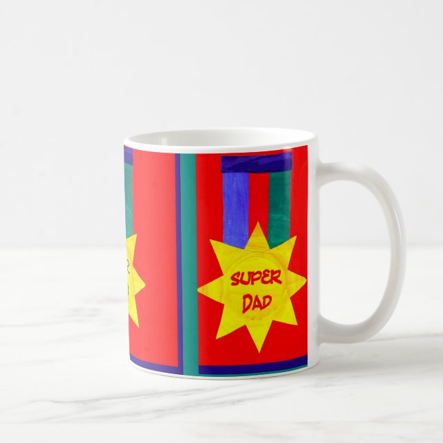 Taza De Café 'Super Dad' Coffee Mug (Derecha)