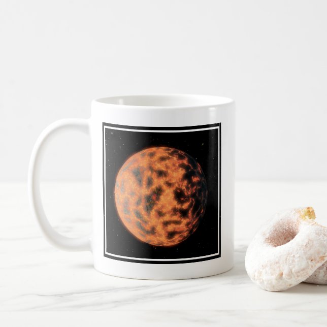 Taza De Café Super-Earth 55 Cancri E (Con donut)