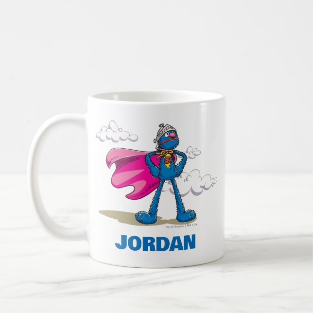 Taza De Café Super Grover (Izquierda)