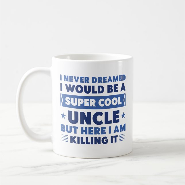 Taza De Café Super Guay Uncle (Izquierda)