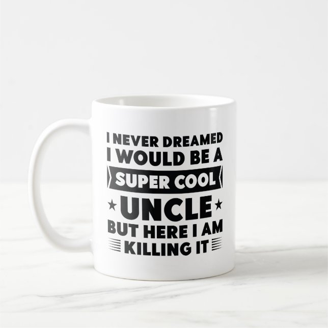 Taza De Café Super Guay Uncle (Izquierda)