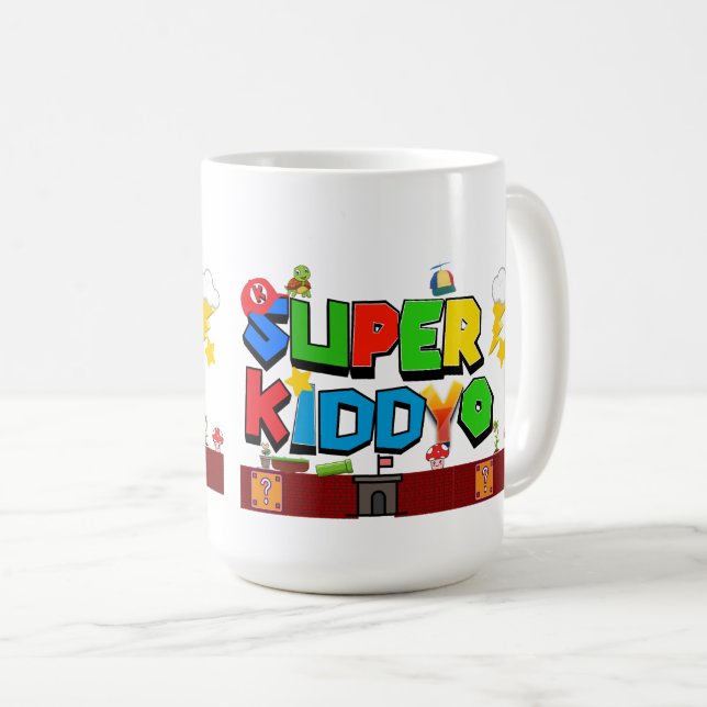 Taza De Café Super Kid (Anverso derecho)