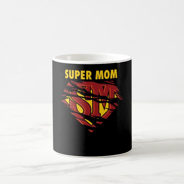 Taza De Café Super Mamá (Centro)