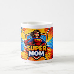 Taza De Café Super Mamá