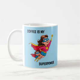Taza De Café Super Mamá personalizada