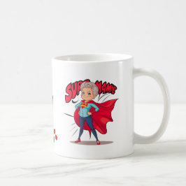 Taza De Café Super Mamie 6 message amour pour les mamies