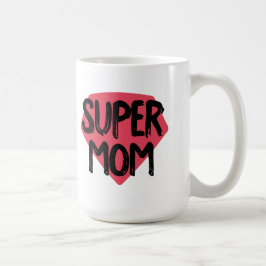 Taza De Café Super Mom Coffee Mug