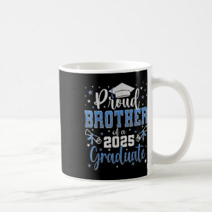 Taza De Café Super Orgulloso Hermano De Graduación Fa 2025