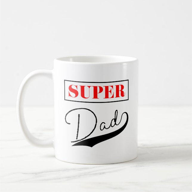 Taza De Café Super Papá (Izquierda)