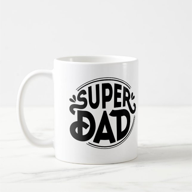 Taza De Café Super Papá (Izquierda)