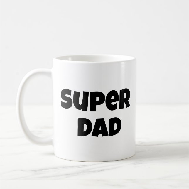 Taza De Café Super Papá (Izquierda)