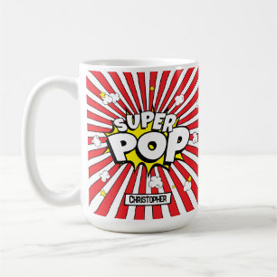 Taza De Café ¡SUPER POP! Palomitas de maíz con humor de papá di