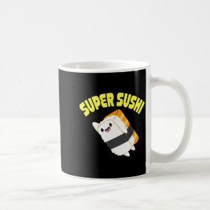 Taza De Café Super sushi kawaii anime japonés