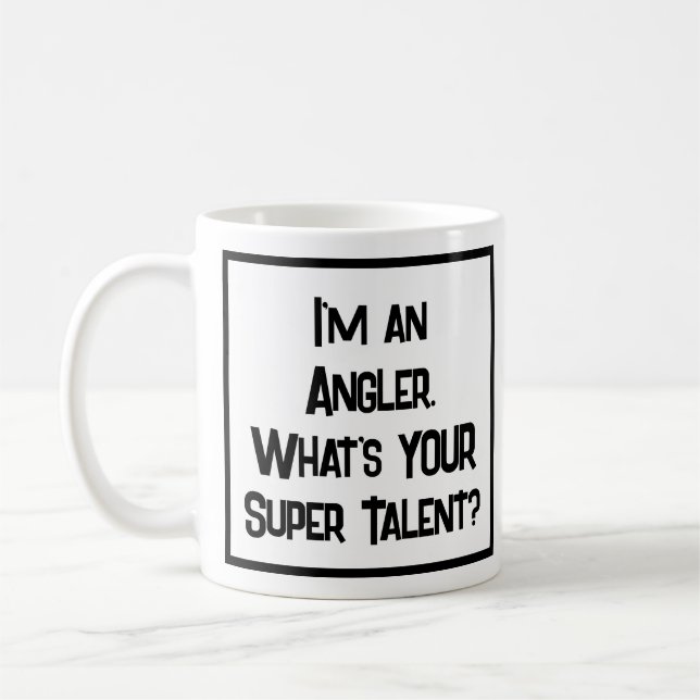 Taza De Café Súper Talento. Coffee Mug (Izquierda)