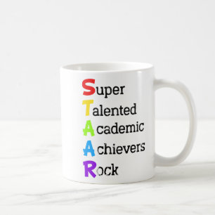 Taza De Café Super talentoso éxito académico logra prueba graci