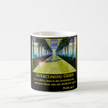 superando la pena de café mug