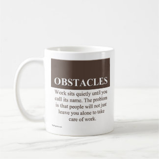 Taza De Café Superar obstáculos al éxito (3)