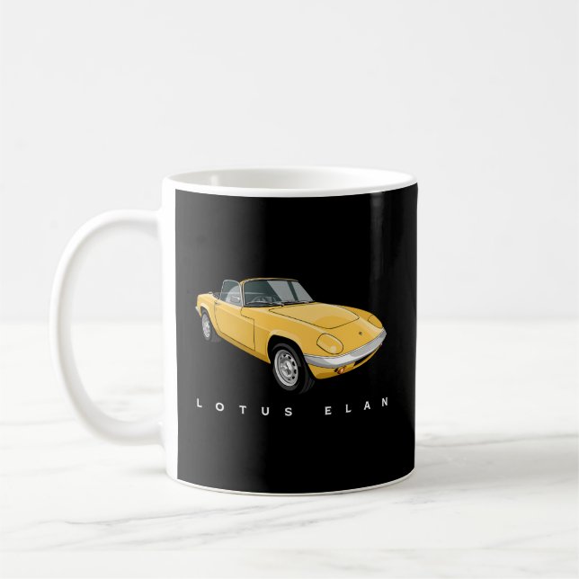 Taza De Café Supercoches británicos Lotus Elan (Izquierda)