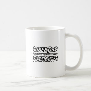 Taza De Café SuperDad... bombero