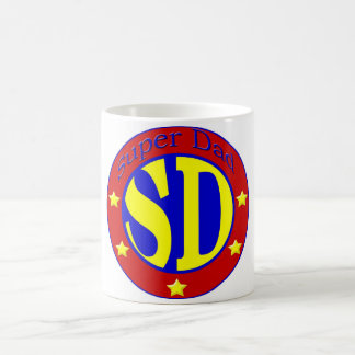 Taza De Café superdad-insignia