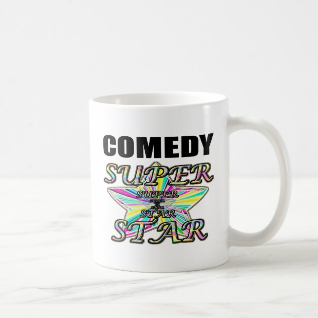 Taza De Café Superestrella de la comedia (Derecha)