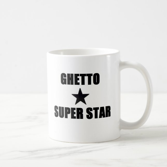 Taza De Café Superestrella del ghetto (Derecha)