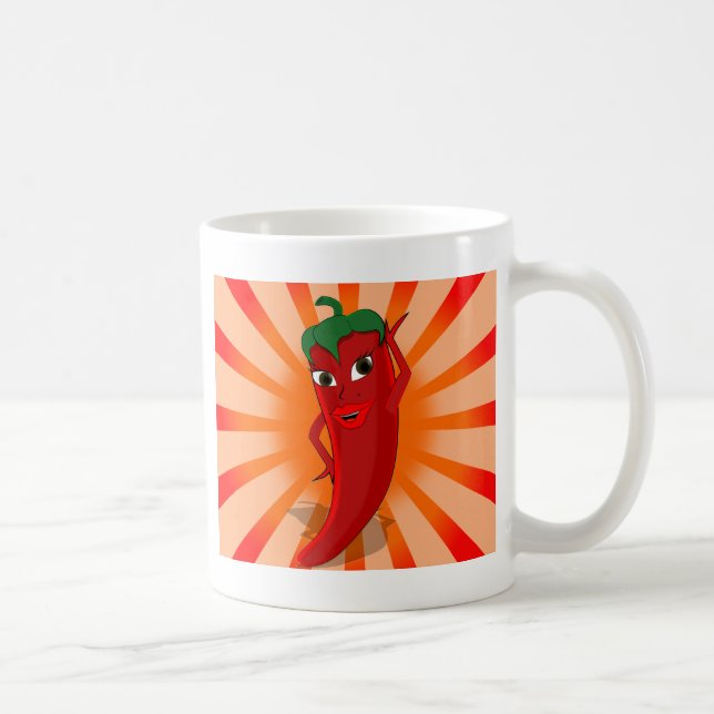 Taza De Café Superestrella del Red Pepper (Derecha)