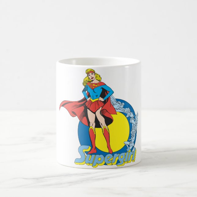 Taza De Café Supergirl con logotipo (Centro)