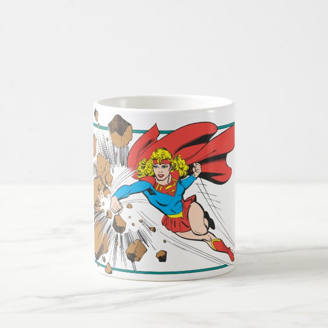 Taza De Café Supergirl destruye Boulder (Centro)