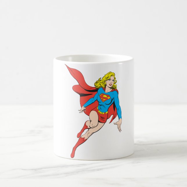 Taza De Café Supergirl en movimiento (Centro)