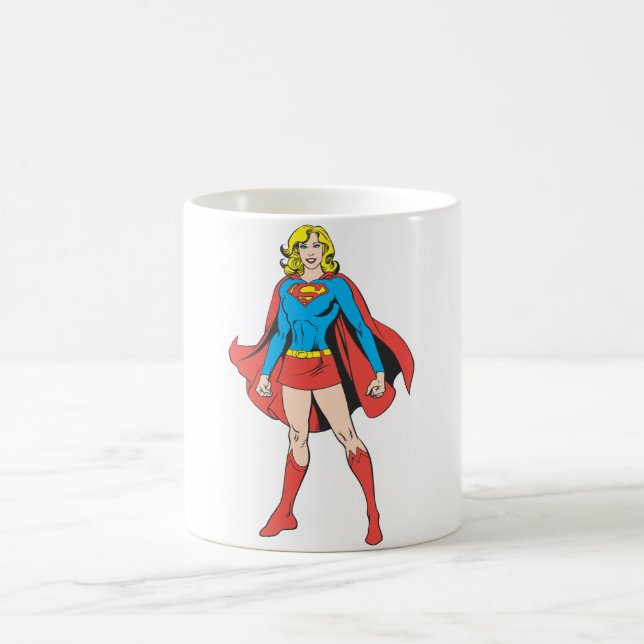 Taza De Café Supergirl Poses (Centro)