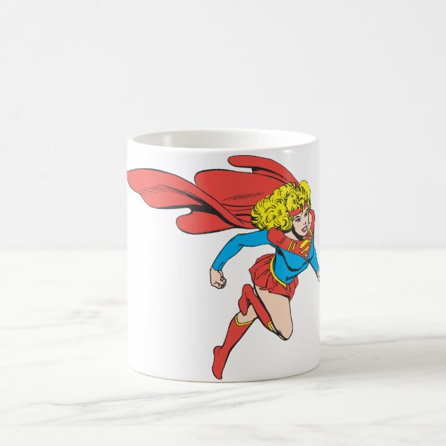 Taza De Café Supergirl Salta a la derecha (Centro)