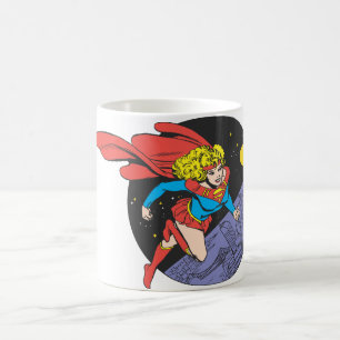 Taza De Café Supergirl salta en espacio