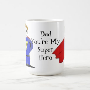 Taza De Café Superhéroe - Papá