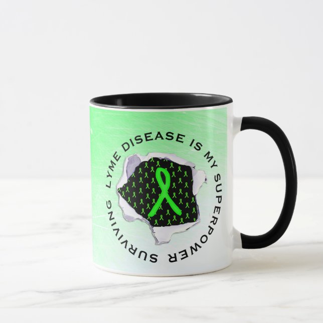 TAZA DE CAFÉ SUPERHÉROE SOBREVIVIENDO LA ENFERMEDA (Derecha)