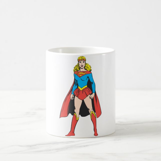 Taza De Café Superigirl Stands (Centro)