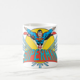 Taza De Café Superman con letras
