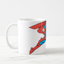 Taza De Café Superman Flying Right