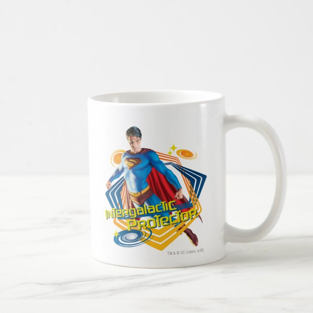 Taza De Café Superman Intergalactic Protector (Derecha)
