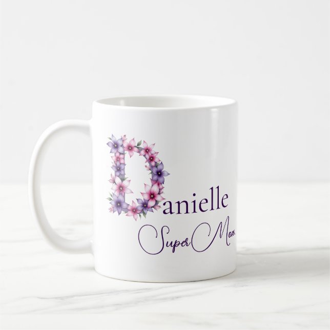 Taza De Café SuperMom personalizado (Izquierda)