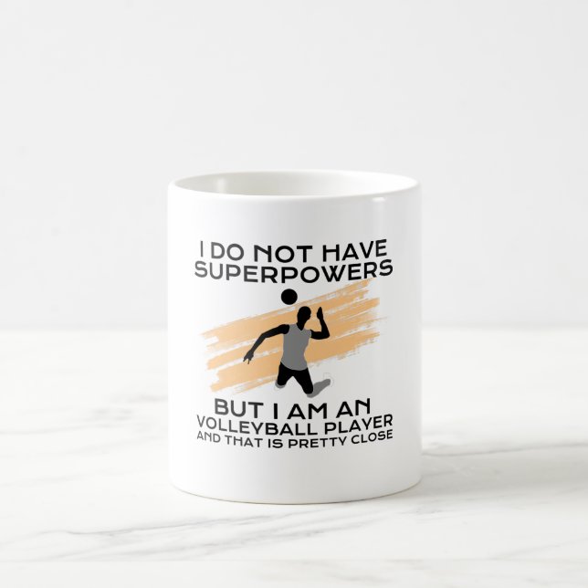 Taza De Café Superpotencias de voleibol (Centro)