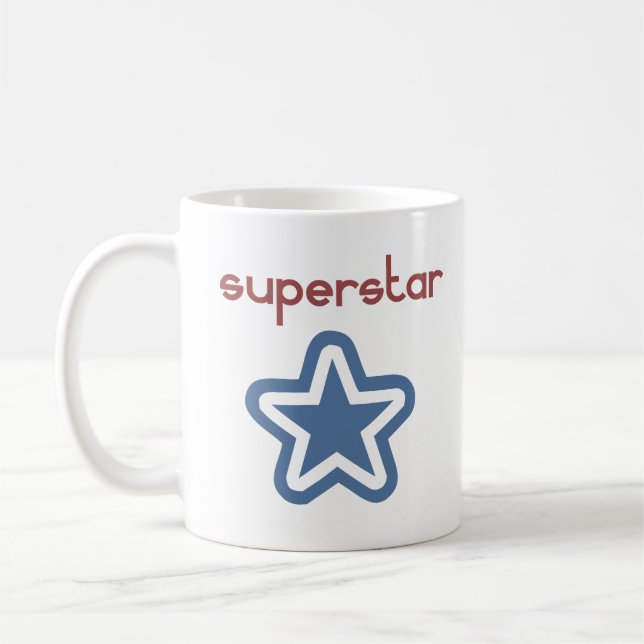 TAZA DE CAFÉ SUPERSTAR (Izquierda)