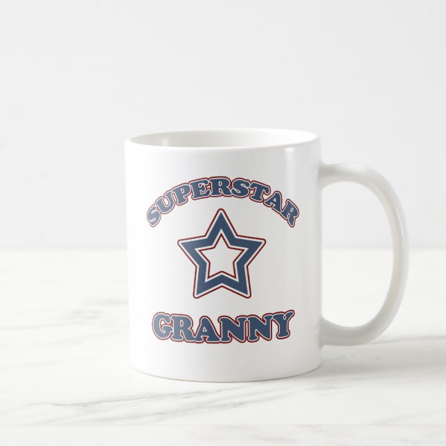Taza De Café Superstar Granny Mug (Derecha)