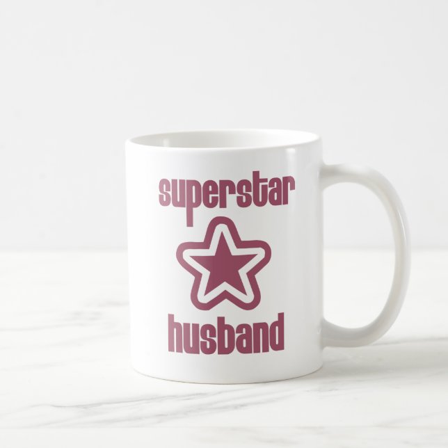 Taza De Café Superstar Husband (Derecha)