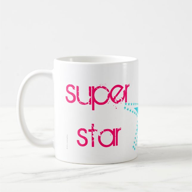 Taza De Café Superstar Mom (Izquierda)