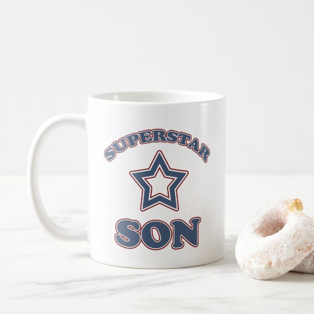 Taza De Café Superstar Son Mug (Con donut)