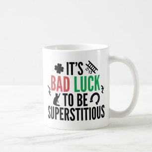 Taza De Café Supersticioso