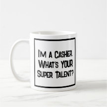 Supertalento de cajero. Coffee Mug